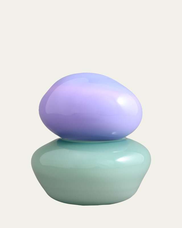 Bonbonniere Decorative Accent, Violet/Mint
